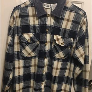 Flannel women’s button down shirt